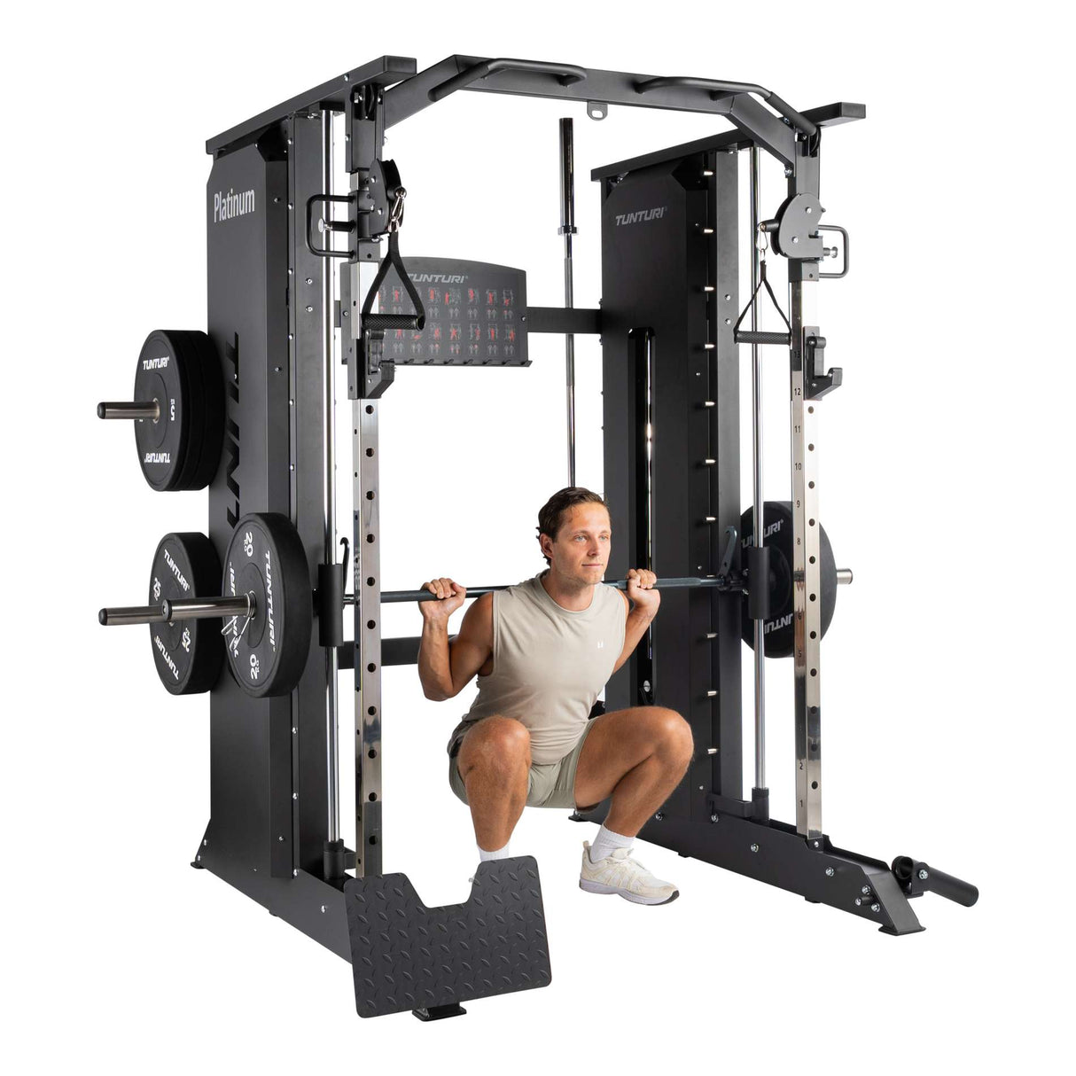 Tunturi Platinum Full Smith/Functional trainer Selectorized V-series