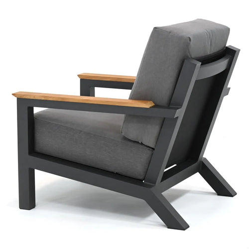 4 Seasons outdoor Capitol loungestoel Antraciet - demo