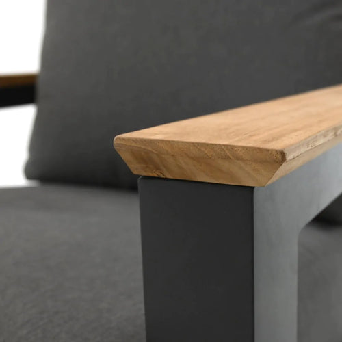 4 Seasons outdoor Capitol loungestoel Antraciet - demo