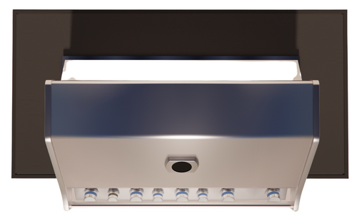 Roostr Rubix opstelling met gasbarbecue en wielen - charcoal black