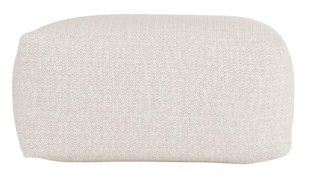 Laui Square Pouf - Boho Beige