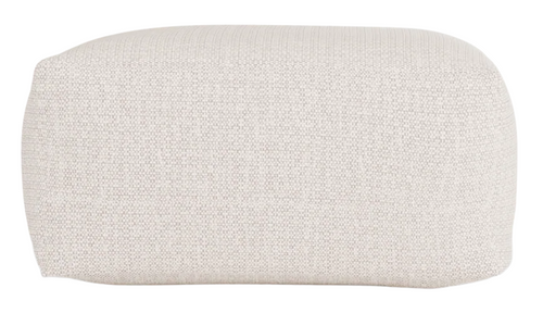 Laui Square Pouf - Boho Beige