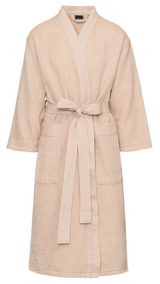 Rento Kenno unisex sauna badjas beige - S/M
