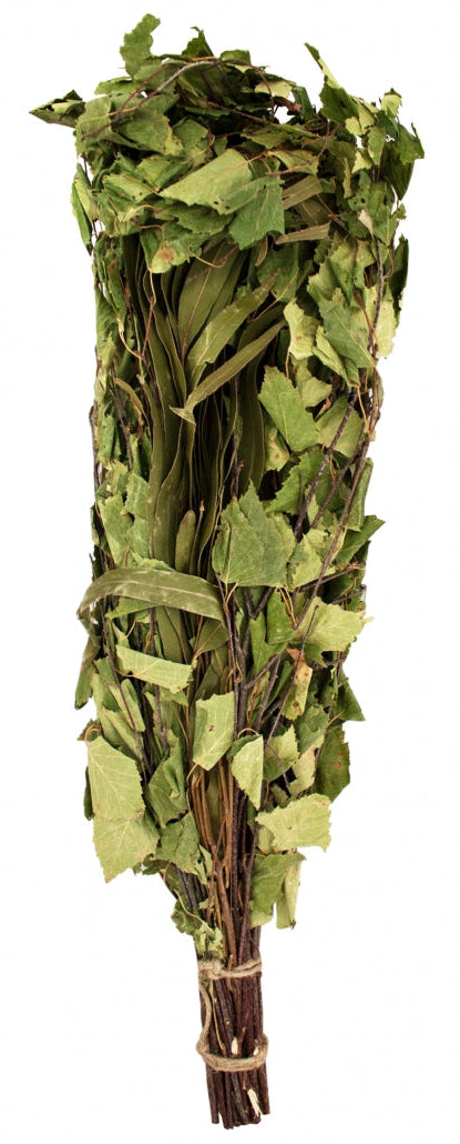Emendo gedroogde saunatakken berk/eucalyptus
