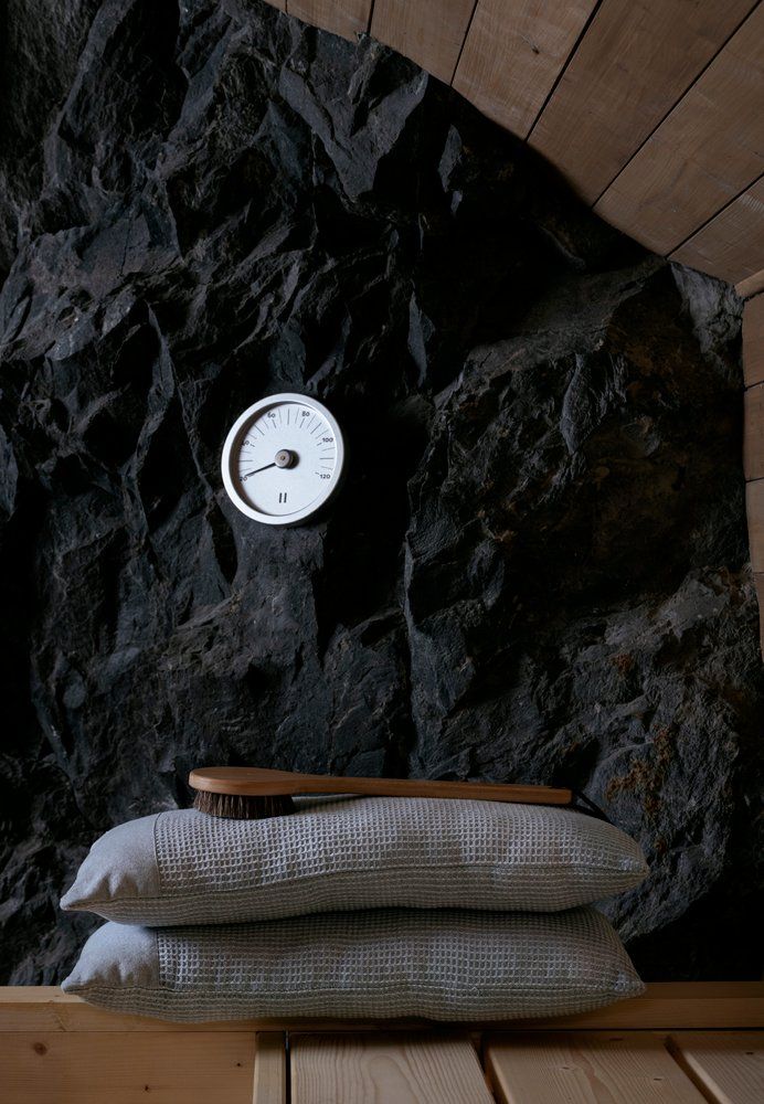 Rento Kenno sauna kussen 50 x 22 cm - lichtgrijs