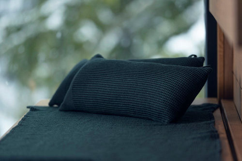 Rento Kenno sauna kussen 50 x 22 cm - donkergroen