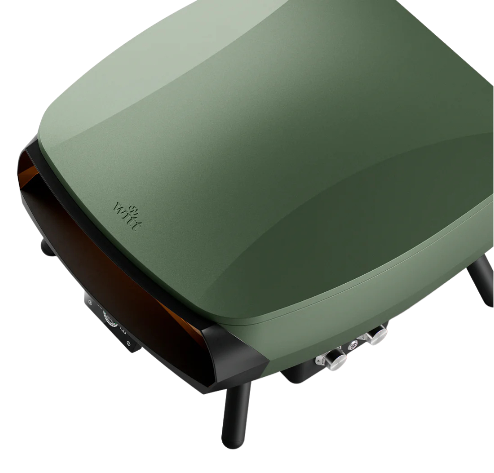 Witt Etna Rotante Control 16 inch pizzaoven - mat groen