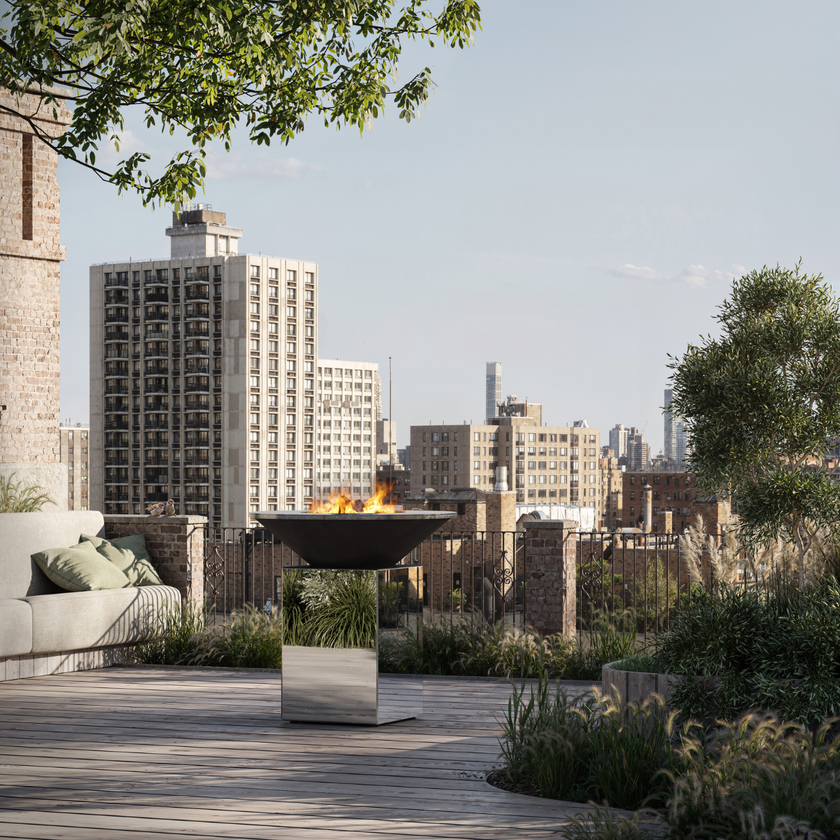 OFYR 10 Year gespiegeld RVS 100