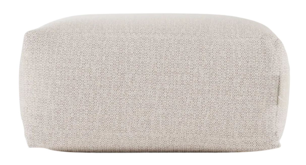 Laui Square Pouf - Boho Beige