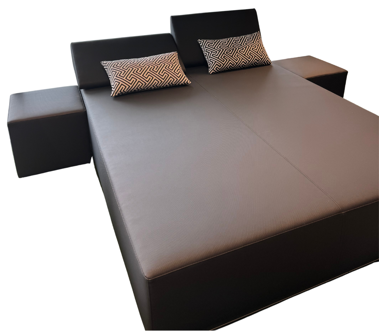 Loungebed met bijzettafels showroommodel – 160 x 200 cm