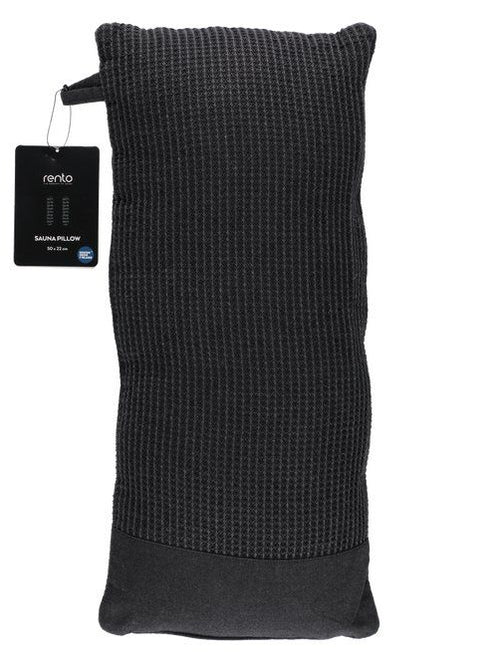 Rento Kenno sauna kussen 50 x 22 cm - zwart/grijs