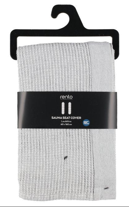 Rento Kenno sauna seat cover 160 x 60 cm - lichtgrijs