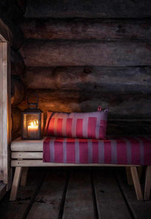 Rento Laituri sauna seat cover 150 x 50 cm - rood