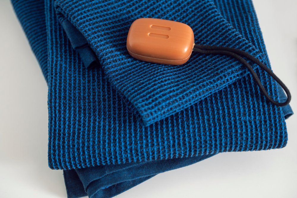 Rento Kenno sauna handdoek 50 x 70 cm - blauw