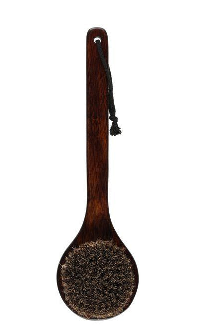 Rento bad borstel 37 x 10,5 cm - donker bamboe