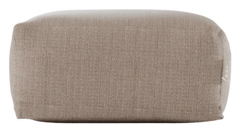 Laui Square Pouf - Boho Taupe