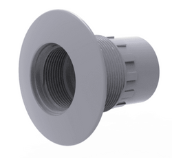 Wanddoorvoer Mini Brio+ / Mini Bro 2 – lichtgrijs – geschikt voor beton en monobloc zwembaden