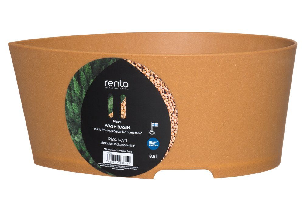 Rento Pisara voetenbad 8,5 liter - naturel