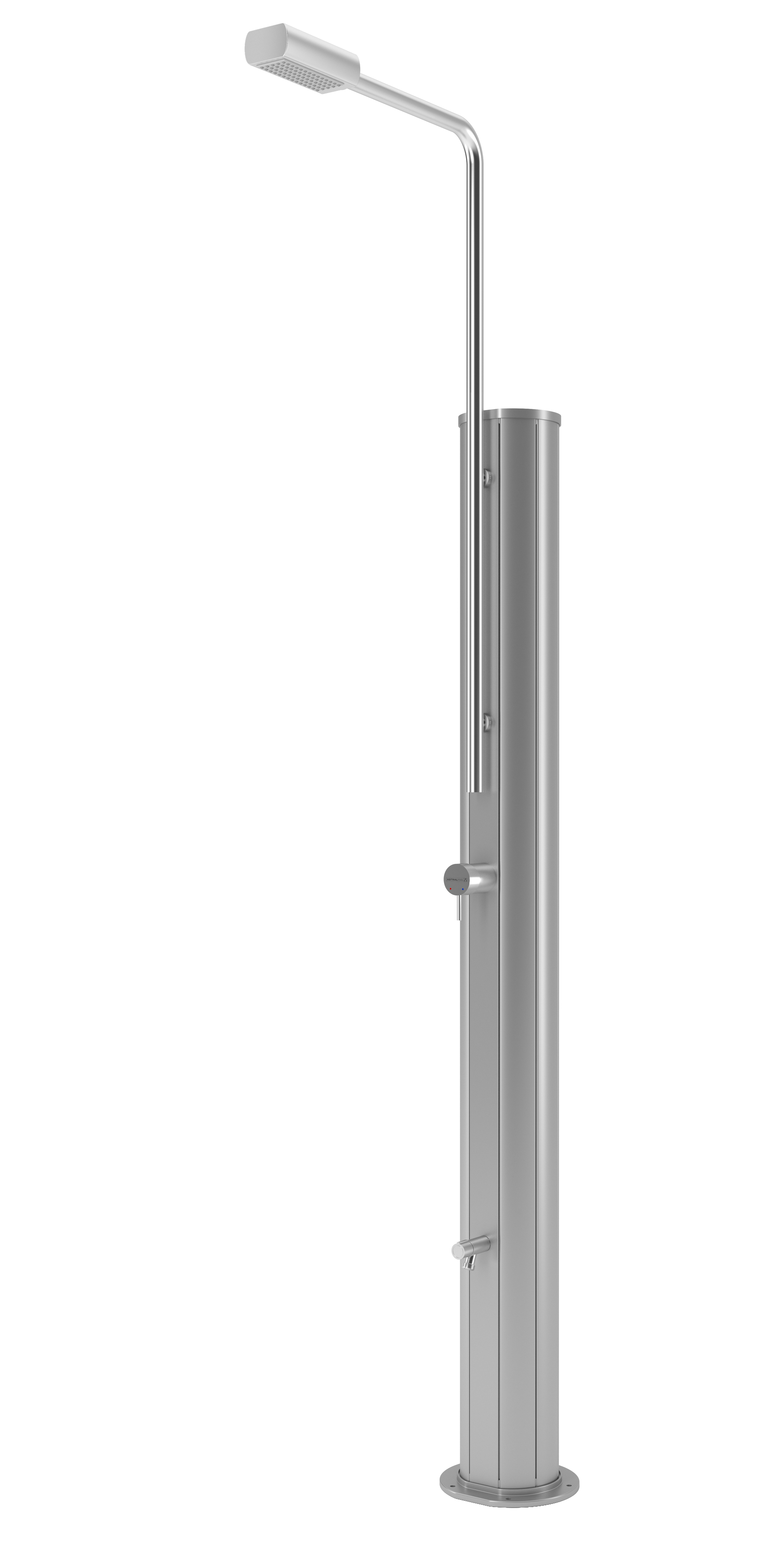 Astral Rainbow solar buitendouche - Zilver