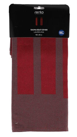 Rento Laituri sauna seat cover 150 x 50 cm - rood