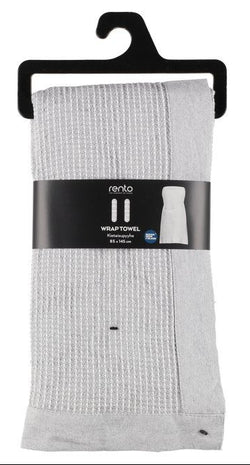 Rento Kenno dames saunakilt 85 x 145 cm - lichtgrijs