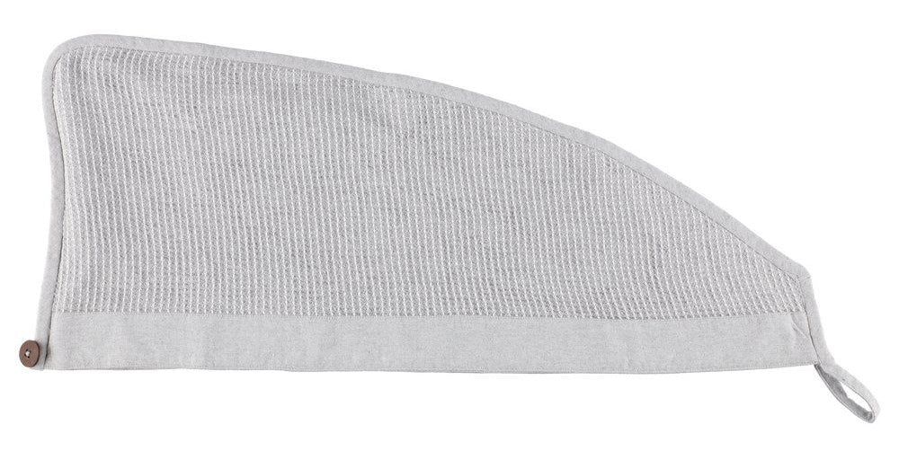 Rento Kenno haarhanddoek 30 x 72 cm - lichtgrijs