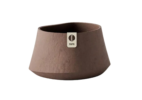 SUNS Rondello pot 60 x 37 cm - Ash brown