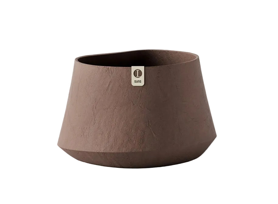 SUNS Rondello pot 90 x 60 cm - Ash brown