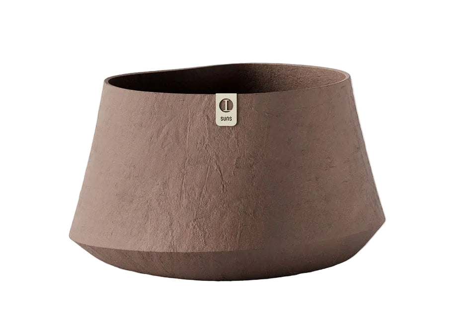 SUNS Rondello pot 110 x 67 cm - Ash brown