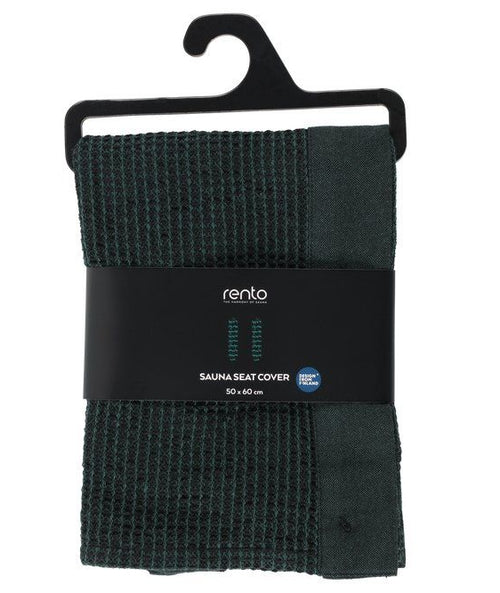 Rento Kenno sauna seat cover 50 x 60 cm - donkergroen