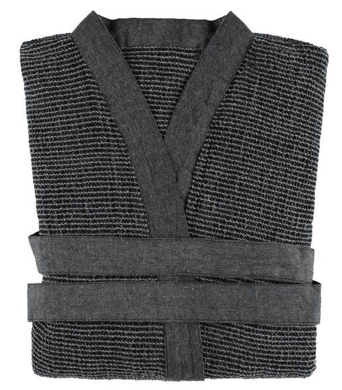 Rento Kenno unisex sauna badjas donkergrijs - L/XL