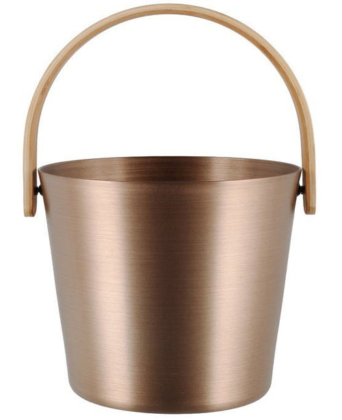 Rento aluminium sauna emmer (5 liter) met handvat - Champagne
