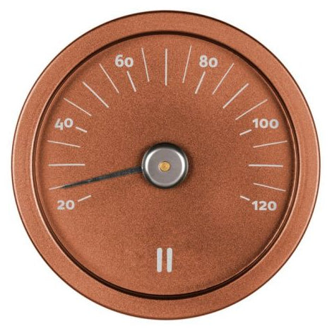 Rento aluminium sauna thermometer - Koper