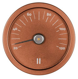 Rento aluminium sauna thermometer - Koper