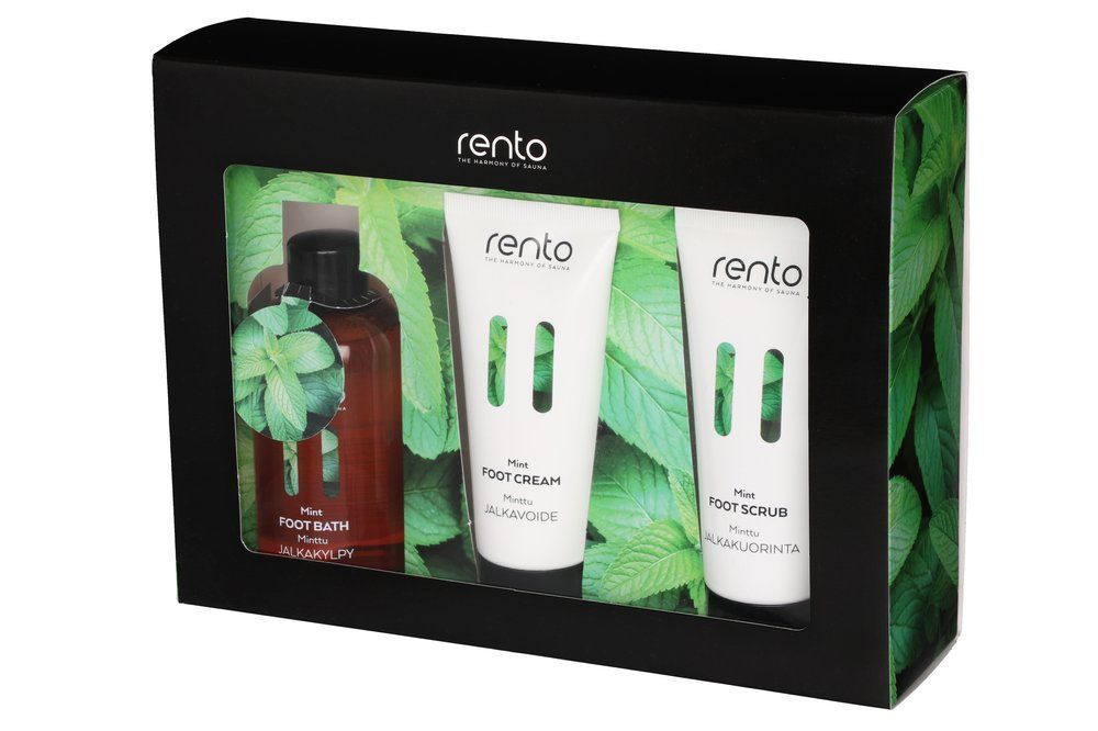 Rento cadeauset voetverzorging mint/eucalyptus