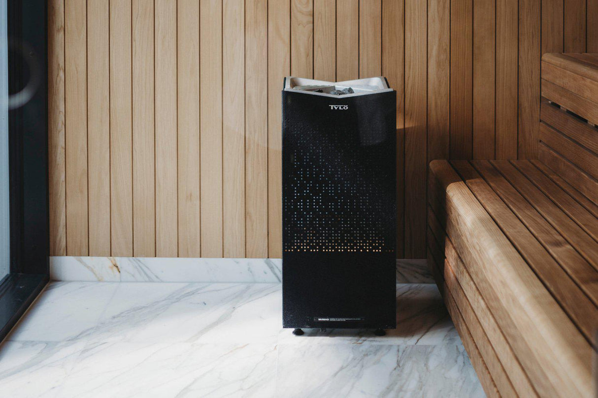 Tylö Crown Commercial 8 saunakachel 8 kW - zwart