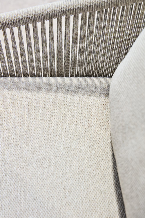 SUNS Dolce dining chair - Natural gravel / Camel sand