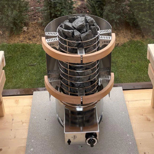 Finsteam Aurora 81 R14S gasgestookte saunakachel