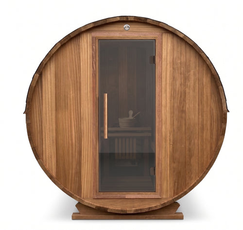 Gemodificeerd Ayous barrel sauna 245 cm