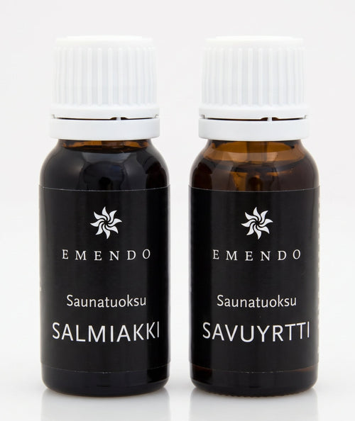 Emendo Salmiak & Smoky Herb saunageur 2 x 10 ml