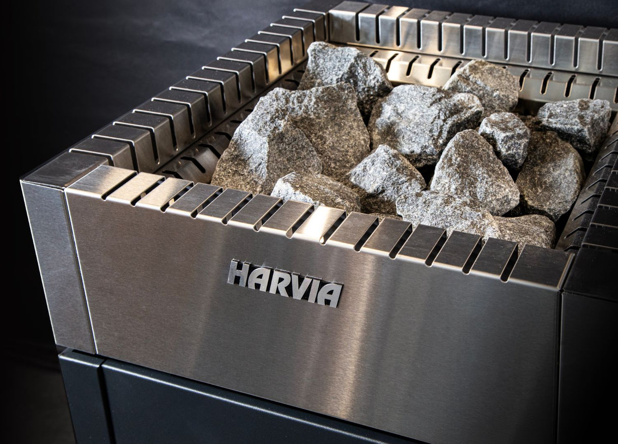 Harvia Qube QR90E saunakachel 9 kW (externe besturing)