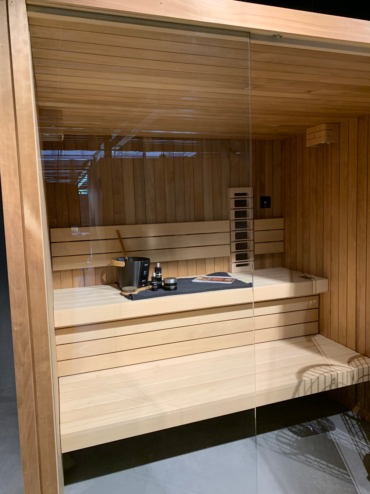 Reindeer binnensauna demo 186 x 210