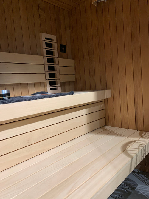 Reindeer binnensauna demo 186 x 210