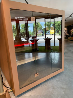 Thermalux Kuubi mix buitensauna - 190 × 214 × 217 cm