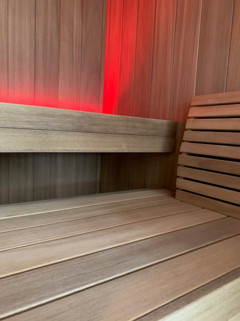 Thermalux Kuubi mix buitensauna - 190 × 214 × 217 cm