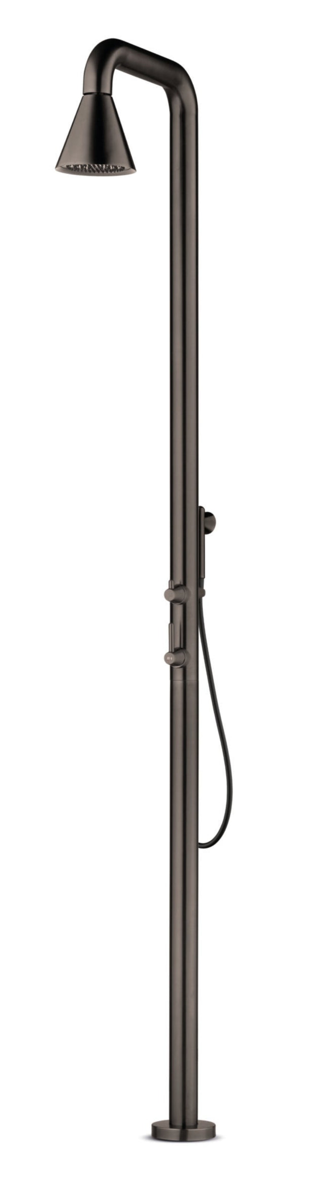 Jee-O Cone 02 buitendouche - gun metal