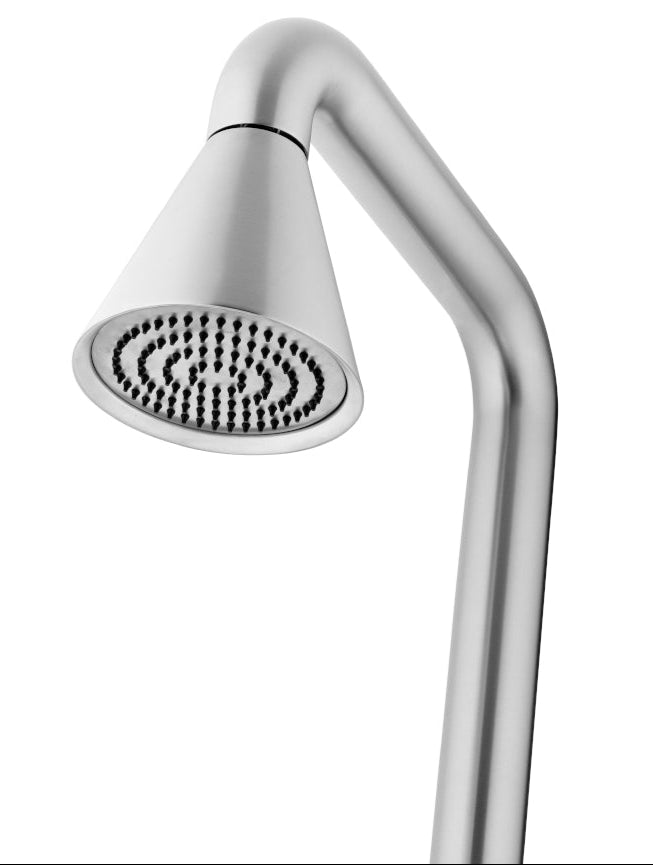 Jee-O Cone 02 buitendouche - geborsteld RVS