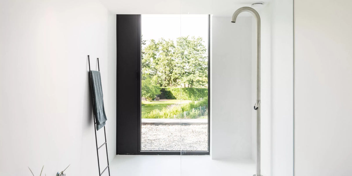 Jee-O Original 01 buitendouche - geborsteld RVS