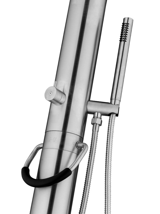 Jee-O Fatline 02 buitendouche - geborsteld RVS