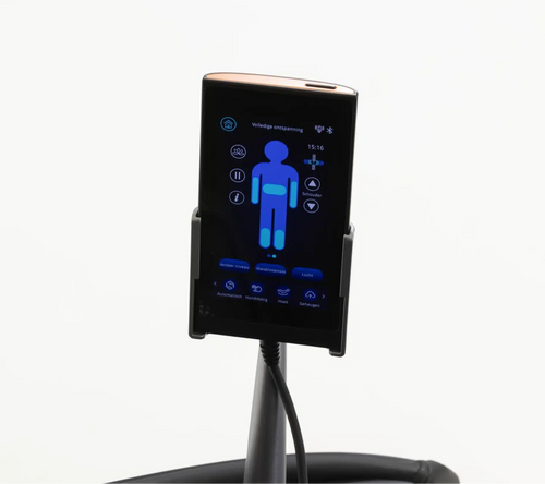 TotalSeat Ravenna elektrische massagestoel - zwart